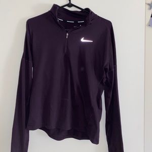 Nike Drifit Purple Quarterzip
